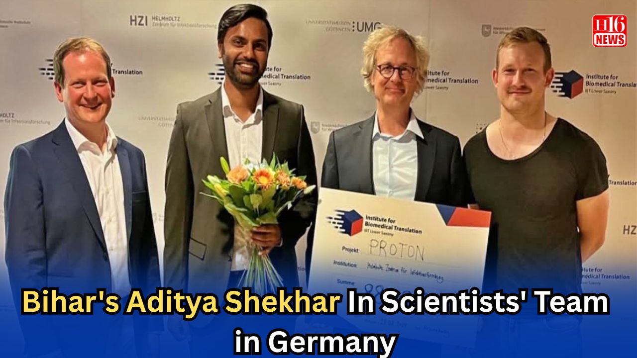 Bihar's Aditya Shekhar In Scientists' Team in Germany